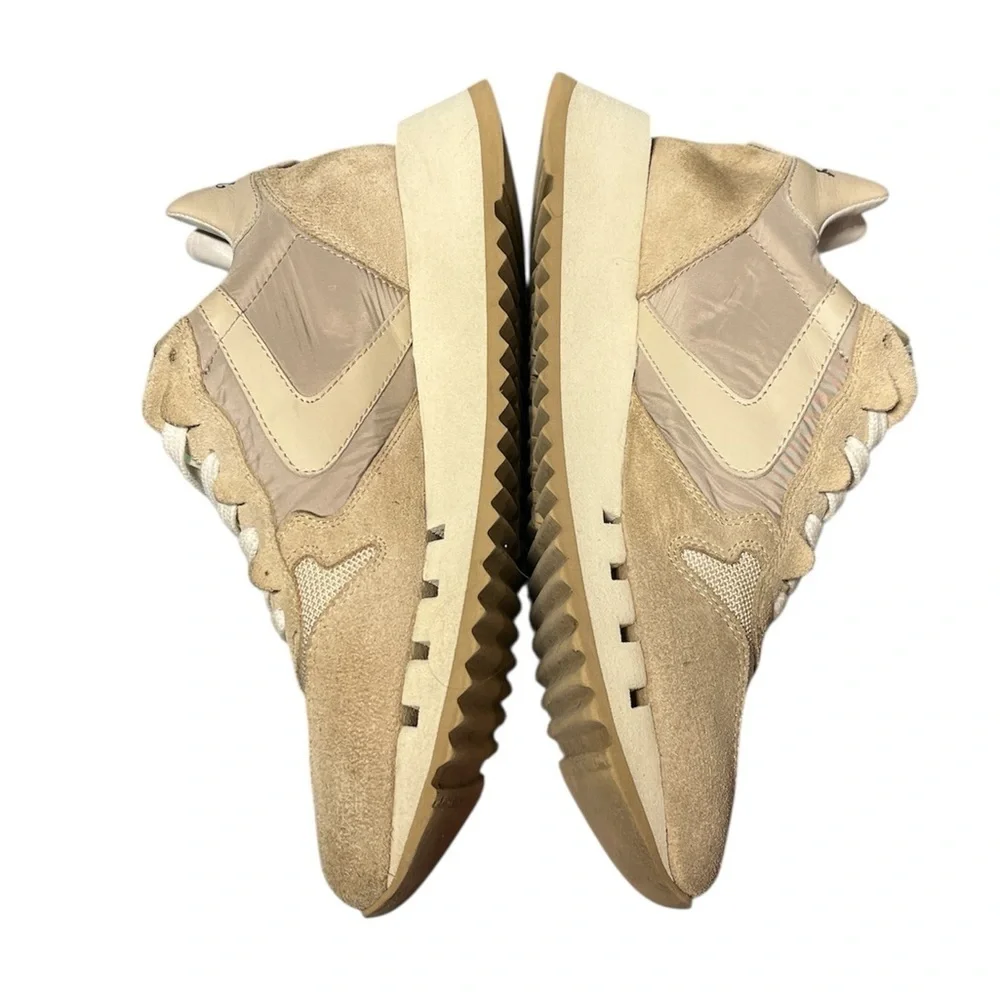 Valsport 1920 Italian Magic Run Donna Sneakers‎ Tan Beige Suede 37 ( 7 US)